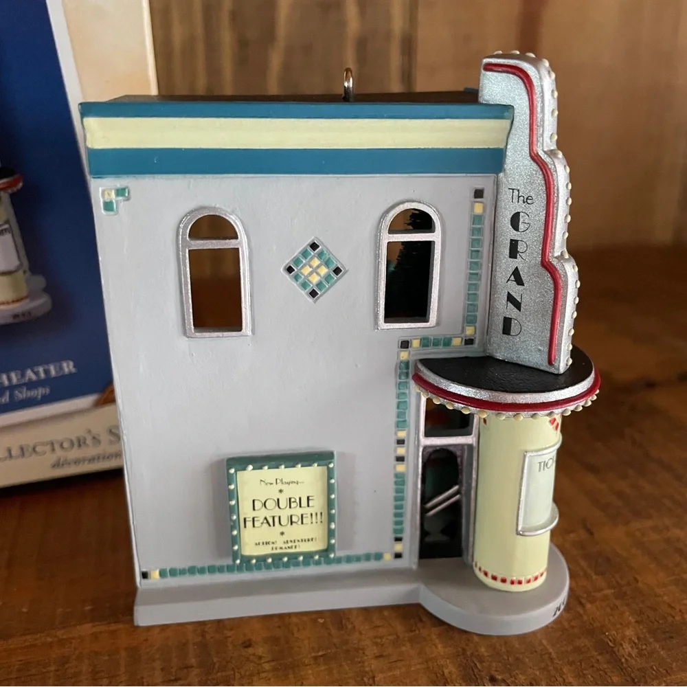 Hallmark The Grand Theater Ornament 2003 Nostalgic Houses and Shops Series #20